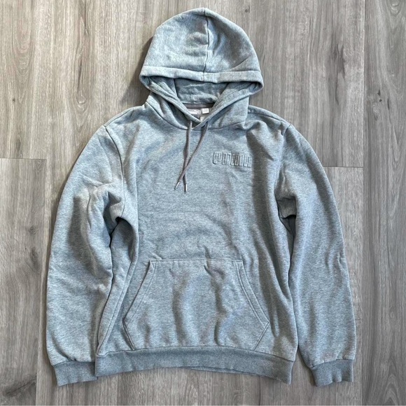Men’s Puma grey hoodie size medium - like new - Picture 1 of 6